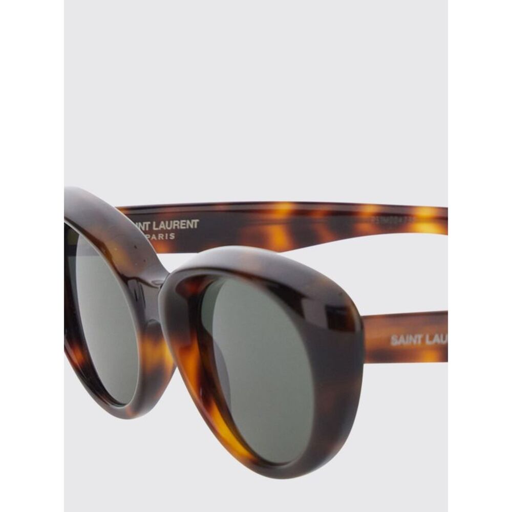 Saint Laurent Sunglasses Woman Brown - Picture 3 of 3